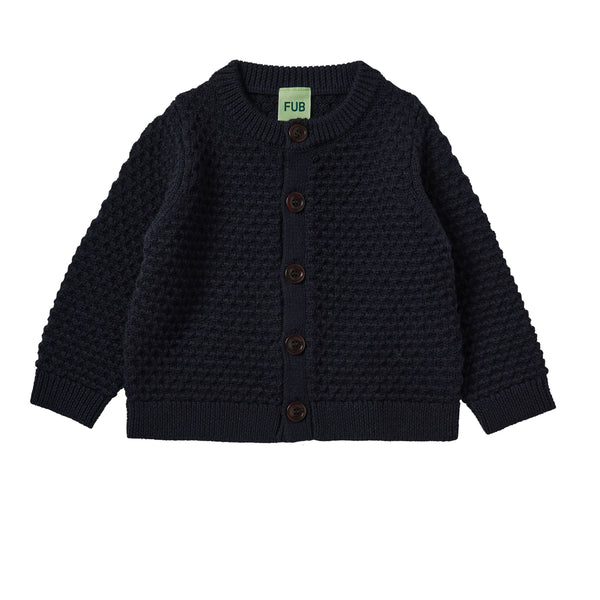 BABY STRUCTURE CARDIGAN