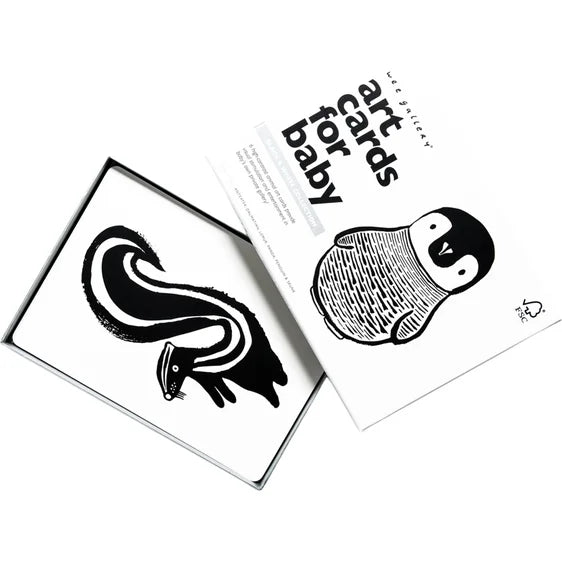 BLACK AND WHITE ART CARDS
