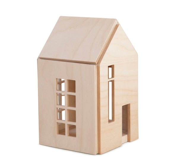WOODEN DOLLHOUSE SMALL