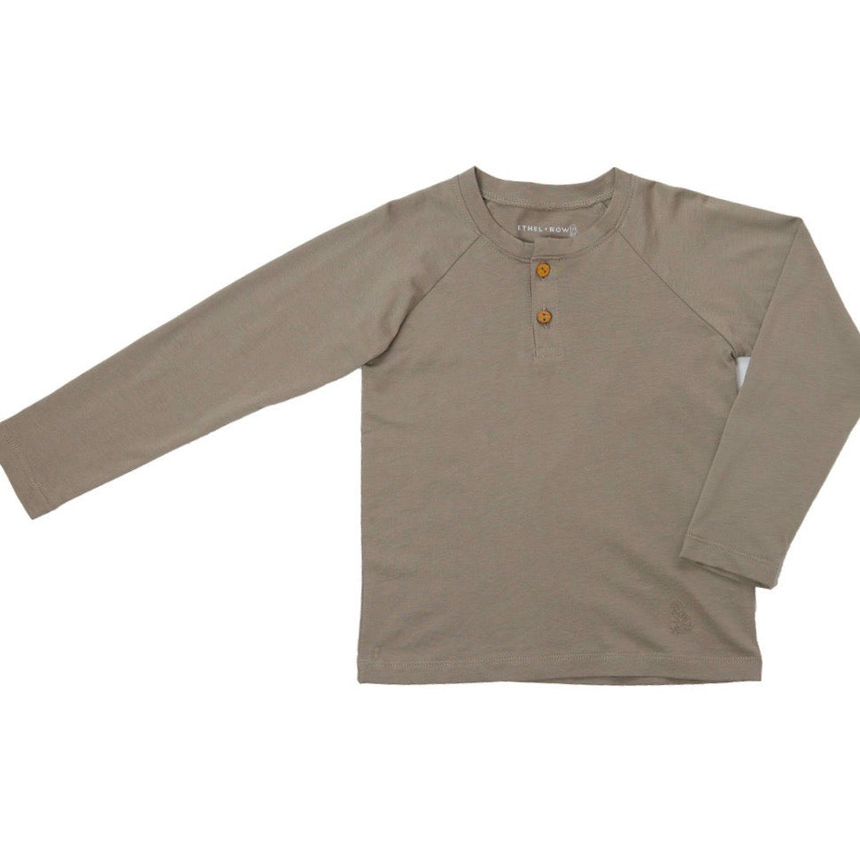 L/S HENLEY TEE