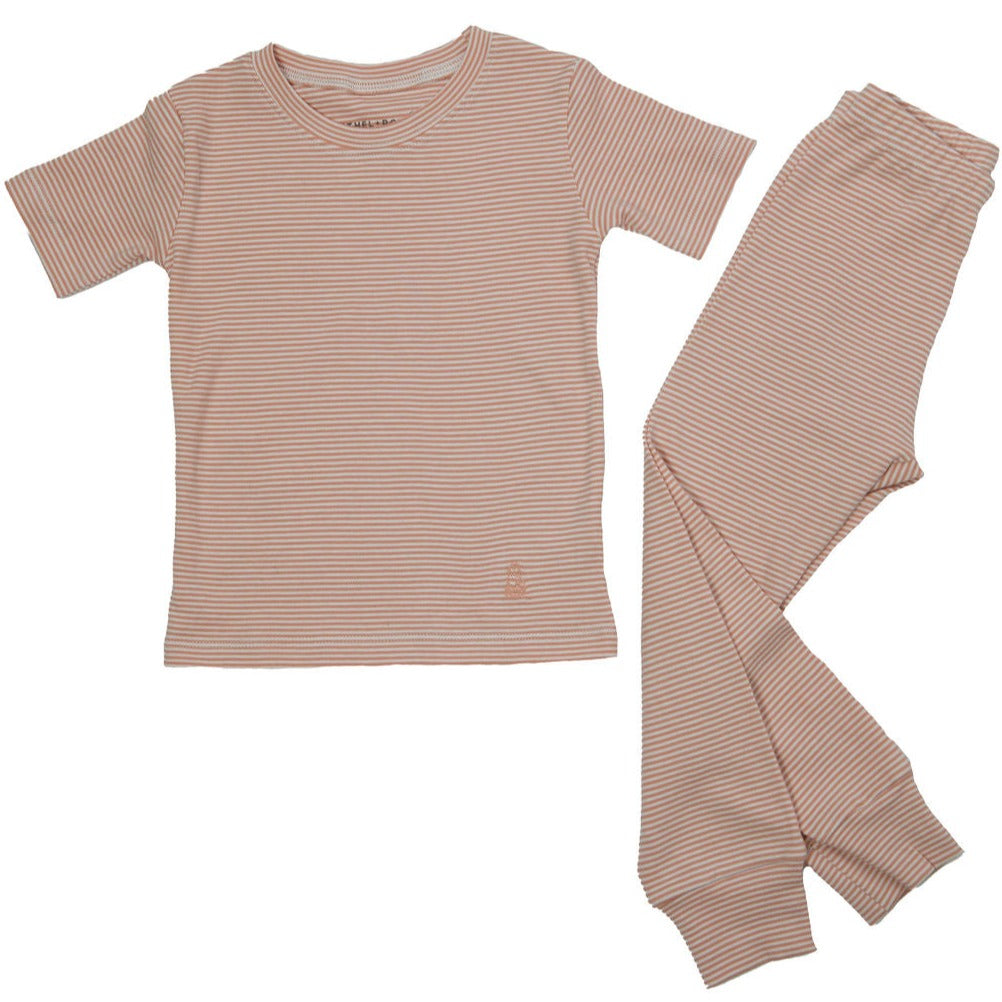 S/S PAJAMA SET STRIPE