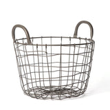 IRON BASKET WITH HANDLES